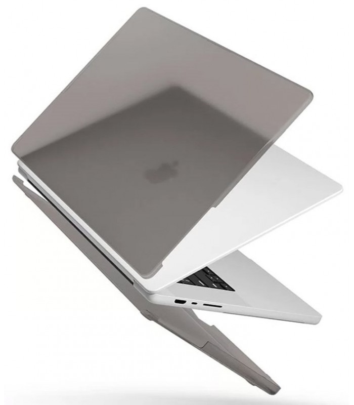 کاور مک‌بوک پرو ۱۶ اینچ یونیک مدل Uniq Claro MacBook Pro (رنگ خاکستری)