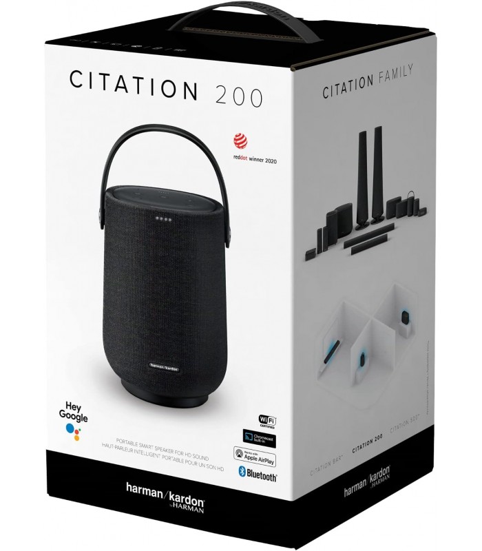 اسپیکر بلوتوثی هارمن‌ کاردن مدل Harman Kardon Citation 200 (رنگ مشکی)