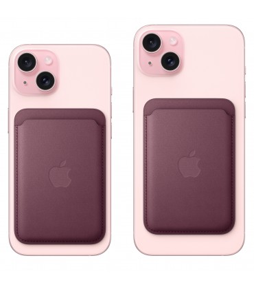 کیف پول مگ‌سیف‌دار اپل مدل iPhone FineWoven Wallet | رنگ سبز