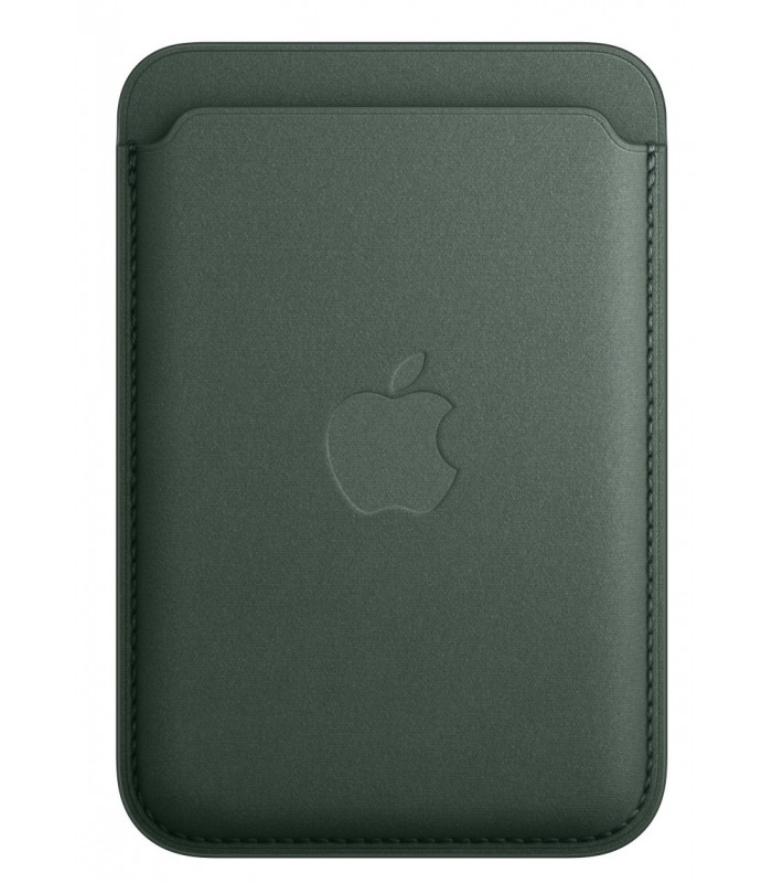 کیف پول مگ‌سیف‌دار اپل مدل iPhone FineWoven Wallet | رنگ سبز
