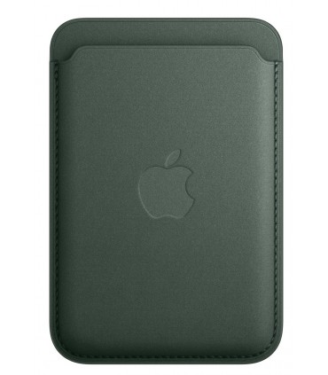 کیف پول مگ‌سیف‌دار اپل مدل iPhone FineWoven Wallet | رنگ سبز