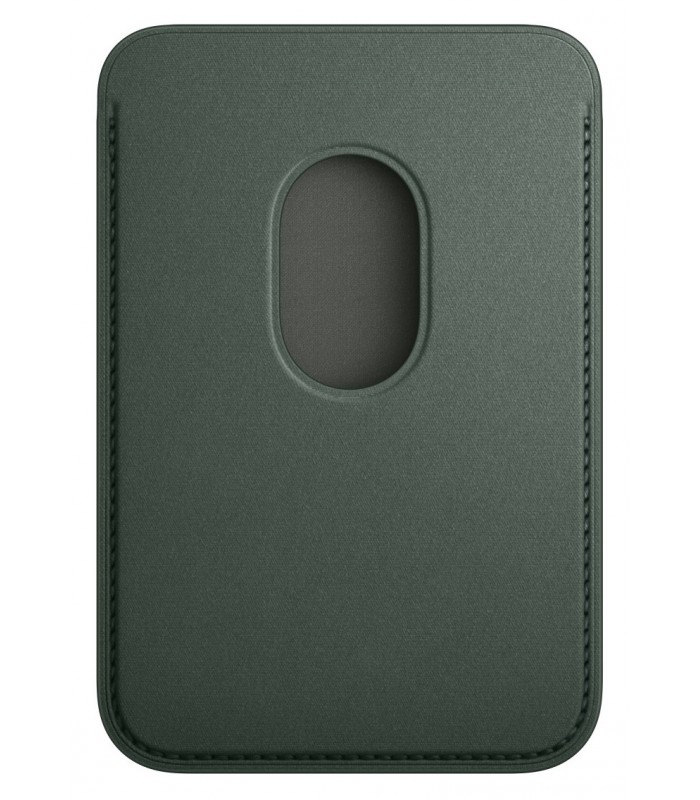 کیف پول مگ‌سیف‌دار اپل مدل iPhone FineWoven Wallet | رنگ سبز