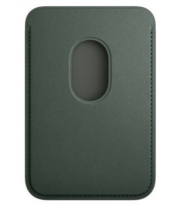 کیف پول مگ‌سیف‌دار اپل مدل iPhone FineWoven Wallet | رنگ سبز