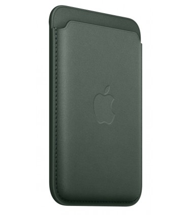 کیف پول مگ‌سیف‌دار اپل مدل iPhone FineWoven Wallet | رنگ سبز