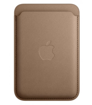 کیف پول مگ‌سیف‌دار اپل مدل iPhone FineWoven Wallet | رنگ قهوه‌ای