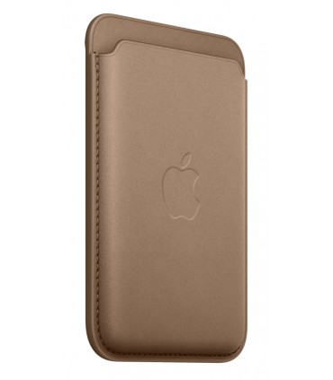 کیف پول مگ‌سیف‌دار اپل مدل iPhone FineWoven Wallet | رنگ قهوه‌ای