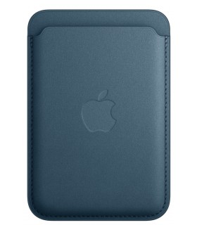 کیف پول مگ‌سیف‌دار اپل مدل iPhone FineWoven Wallet | رنگ آبی