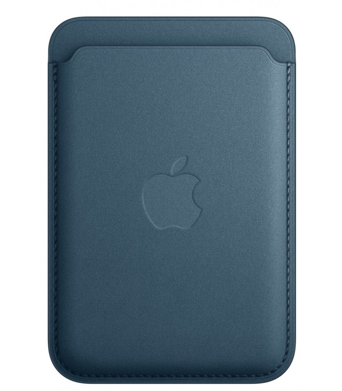 کیف پول مگ‌سیف‌دار اپل مدل iPhone FineWoven Wallet | رنگ آبی