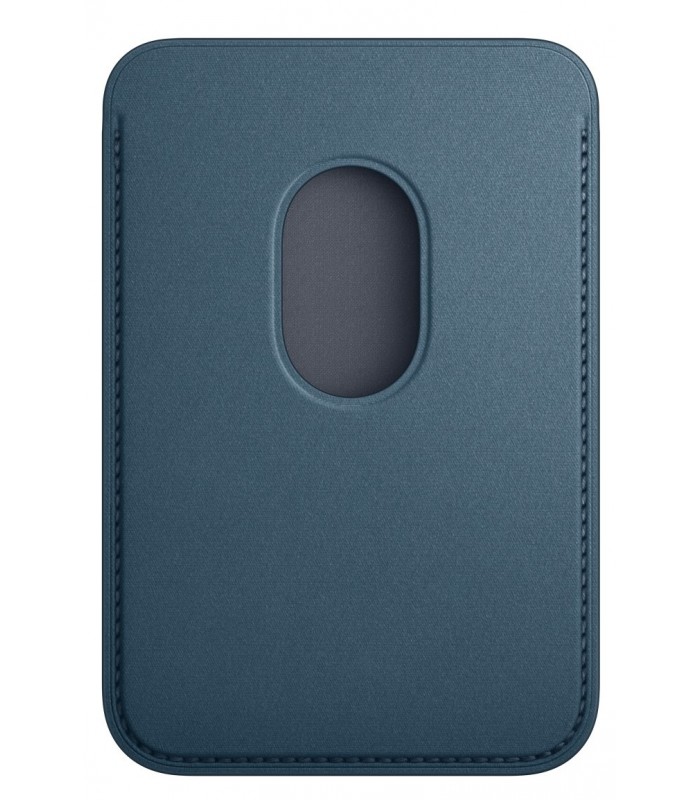 کیف پول مگ‌سیف‌دار اپل مدل iPhone FineWoven Wallet | رنگ آبی
