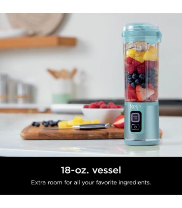 مخلوط کن شارژی نینجا مدل Ninja Blast Portable Blender - BC151EU | رنگ آبی روشن