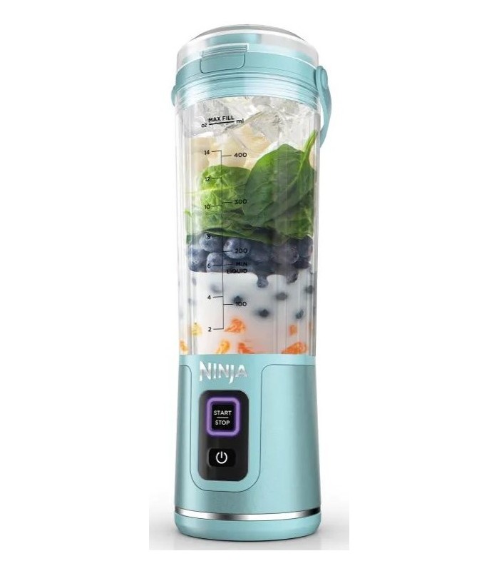 مخلوط کن شارژی نینجا مدل Ninja Blast Portable Blender - BC151EU | رنگ آبی روشن
