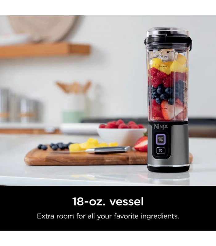 مخلوط کن شارژی نینجا مدل Ninja Blast Portable Blender - BC151EU | رنگ مشکی