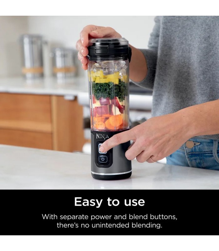 مخلوط کن شارژی نینجا مدل Ninja Blast Portable Blender - BC151EU | رنگ مشکی