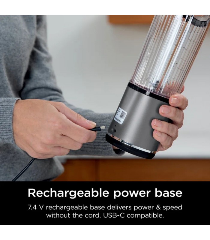مخلوط کن شارژی نینجا مدل Ninja Blast Portable Blender - BC151EU | رنگ مشکی