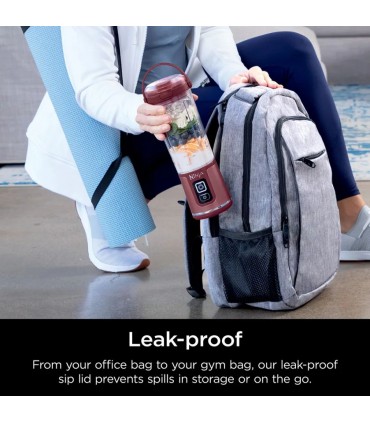 مخلوط کن شارژی نینجا مدل Ninja Blast Portable Blender - BC151EU | رنگ ارغوانی