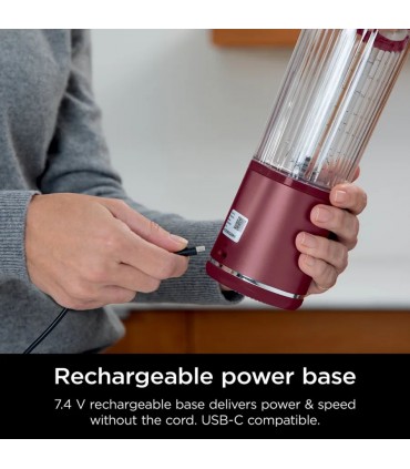 مخلوط کن شارژی نینجا مدل Ninja Blast Portable Blender - BC151EU | رنگ ارغوانی