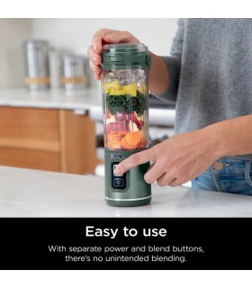 مخلوط کن شارژی نینجا مدل Ninja Blast Portable Blender - BC151EU | رنگ سبز تیره