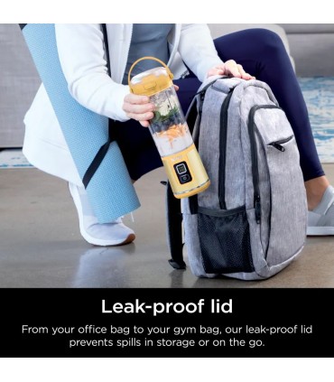 مخلوط کن شارژی نینجا مدل Ninja Blast Portable Blender - BC151EU | رنگ زرد لیمویی