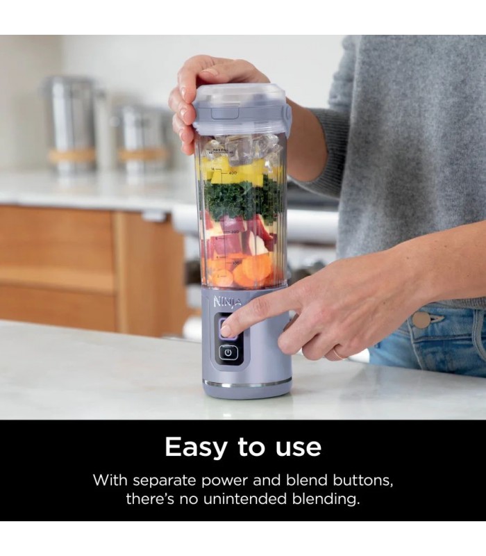مخلوط کن شارژی نینجا مدل Ninja Blast Portable Blender - BC151EU | رنگ یاسی