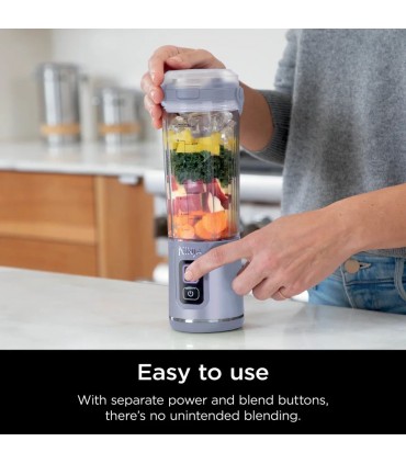 مخلوط کن شارژی نینجا مدل Ninja Blast Portable Blender - BC151EU | رنگ یاسی