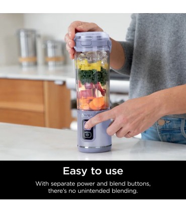 مخلوط کن شارژی نینجا مدل Ninja Blast Portable Blender - BC151EU | رنگ یاسی روشن