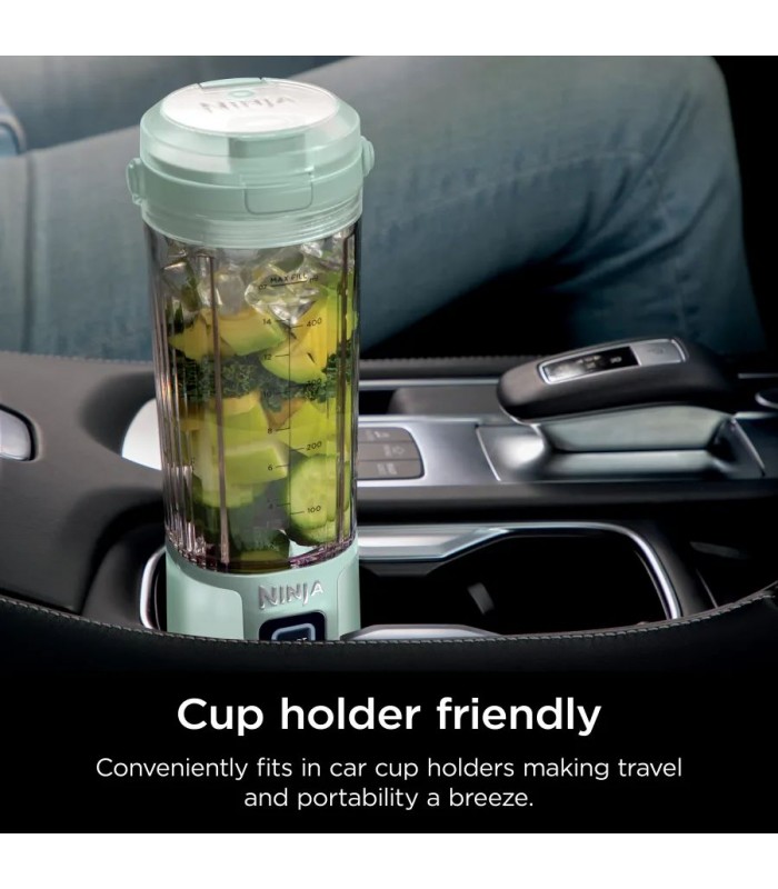مخلوط کن شارژی نینجا مدل Ninja Blast Portable Blender - BC151EU | رنگ سبز روشن