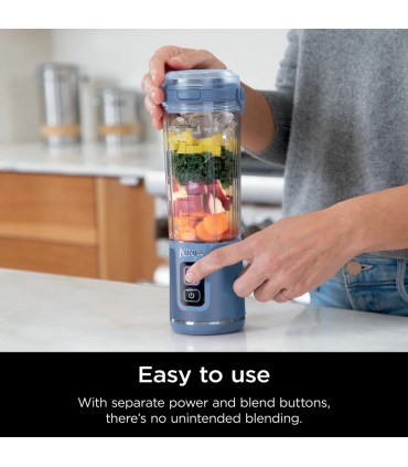 مخلوط کن شارژی نینجا مدل Ninja Blast Portable Blender - BC151EU | رنگ سرمه‌ای
