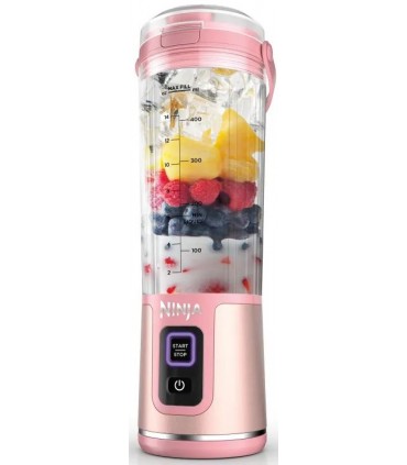 مخلوط کن شارژی نینجا مدل Ninja Blast Portable Blender - BC151EU | رنگ صورتی
