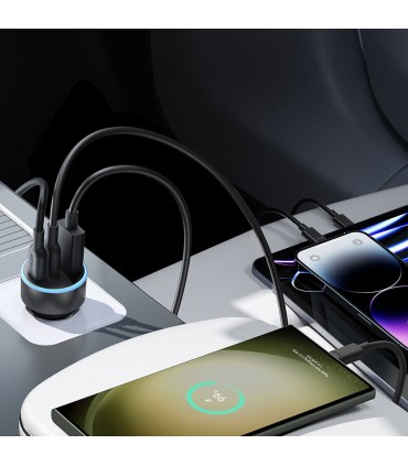 شارژر فندکی ۶۷ وات انکر مدل ANKER 335 67W Car Charger