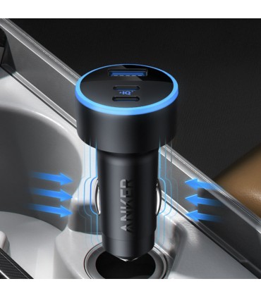 شارژر فندکی ۶۷ وات انکر مدل ANKER 335 67W Car Charger