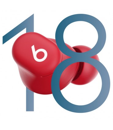 هدفون توگوشی بی‌سیم بیتس سولو بادز مدل Beats Solo Buds | رنگ قرمز