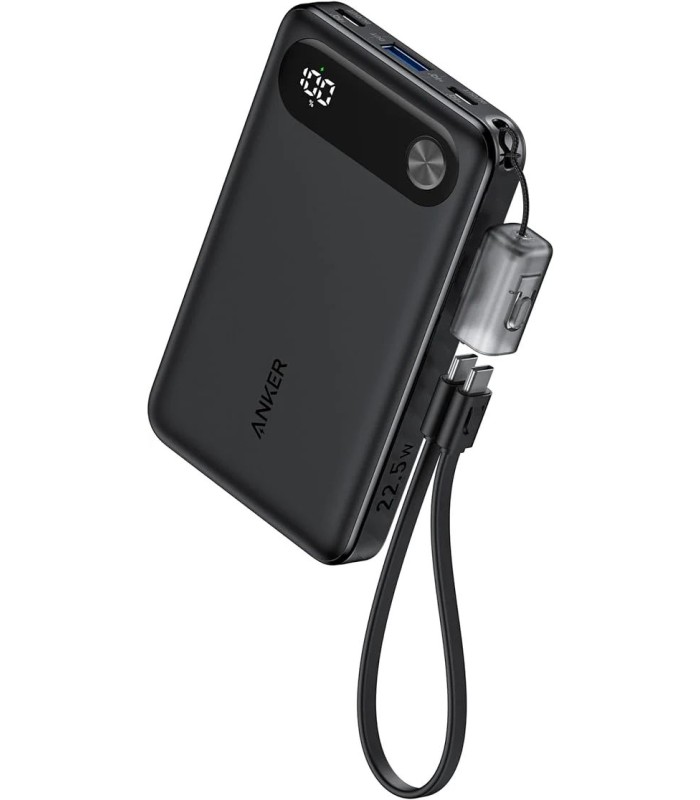 پاوربانک ۱۰۰۰۰ انکر مدل Anker Power Bank (10K, 22.5W) A1257 | رنگ سفید