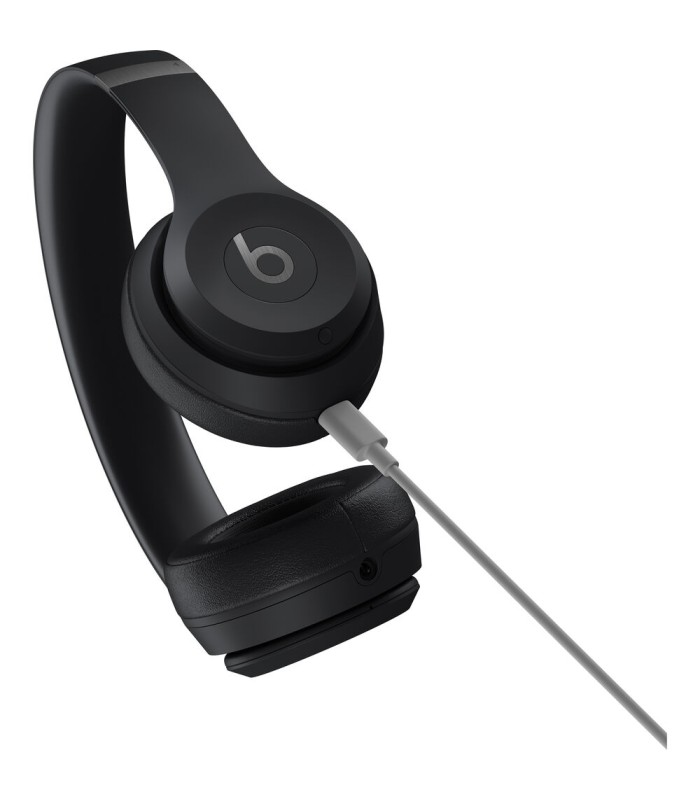 هدفون روگوشی بی‌سیم/باسیم بیتس سولو ۴ مدل Beats Solo 4  | رنگ مشکی