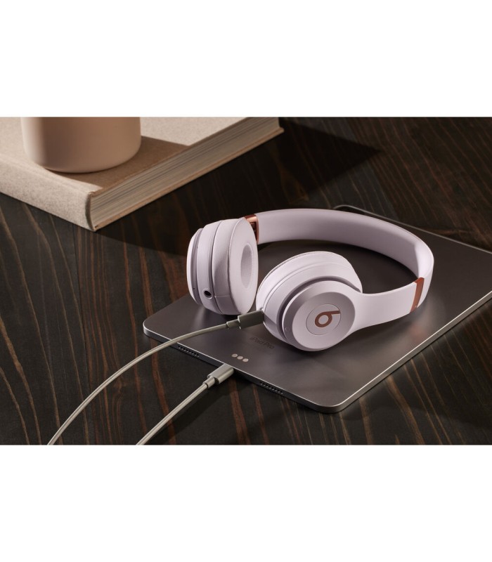هدفون روگوشی بی‌سیم/باسیم بیتس سولو ۴ مدل Beats Solo 4 | رنگ صورتی