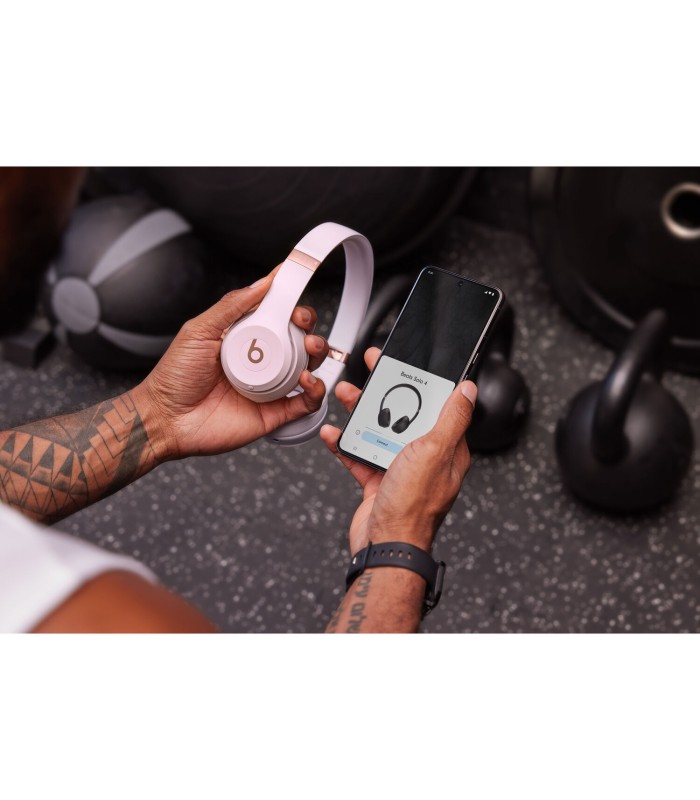 هدفون روگوشی بی‌سیم/باسیم بیتس سولو ۴ مدل Beats Solo 4 | رنگ صورتی