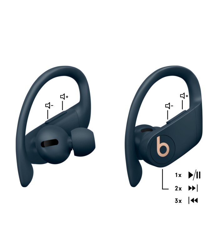 هدفون توگوشی بی‌سیم بیتس پاوربیتس پرو مدل Powerbeats Pro  | رنگ آبی