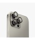 محافظ لنز دوربین یونیک مدل UNIQ Optix AluGuard مناسب iPhone 16 Pro/Pro Max-خاکستری