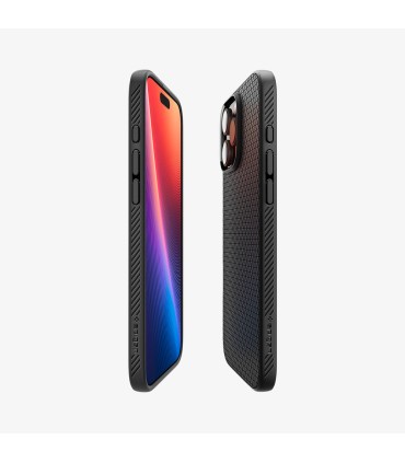 کیس Spigen مدل Liquid Air مناسب iPhone 16 Pro Max-مشکی-ACS07988