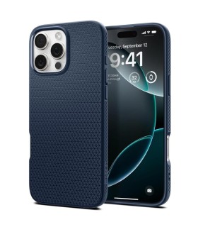 قاب آیفون اسپیگن مدل Spigen Liquid Air مناسب برای آیفون ۱۶ پرومکس | رنگ آبی