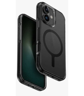 قاب آیفون مگ‌سیف یونیک مدل UNIQ Combat مناسب برای آیفون ۱۶ | رنگ مشکی