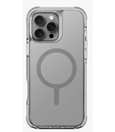 قاب آیفون مگ‌سیف یونیک مدل UNIQ Combat مناسب برای آیفون ۱۶ پرو | رنگ نقره‌ای