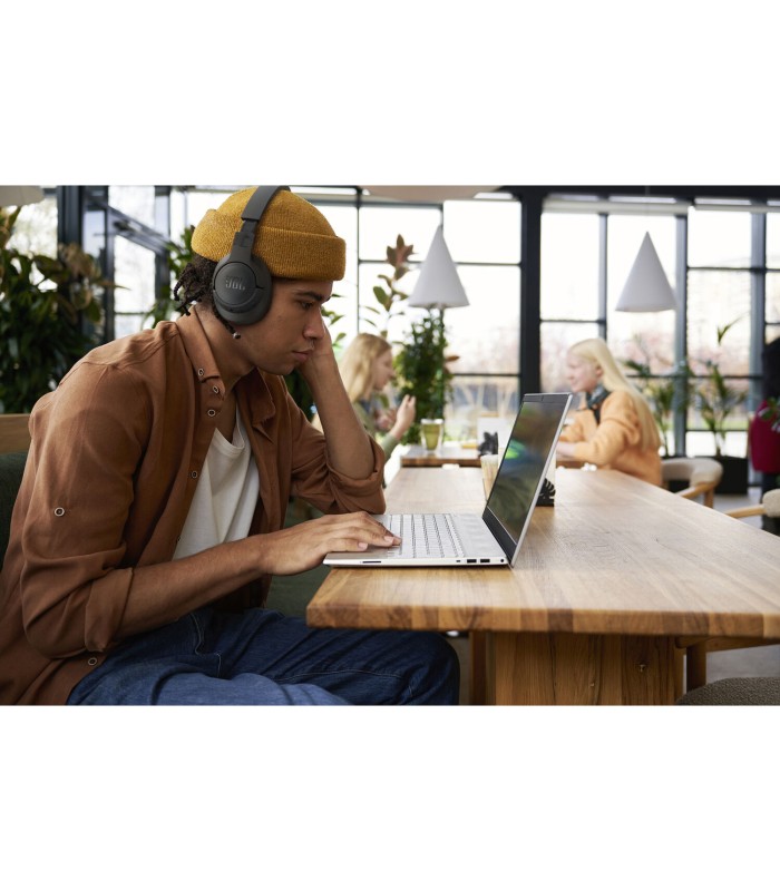 هدفون بی‌سیم/باسیم روگوشی نویزکنسلینگ جی‌بی‌ال مدل JBL Tune 770NC | رنگ مشکی