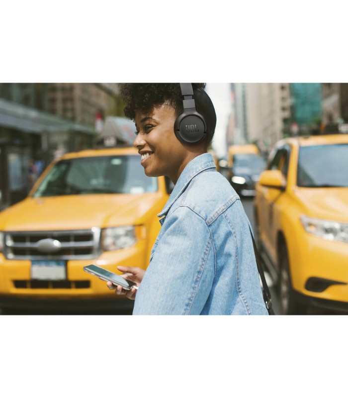 هدفون بی‌سیم/باسیم روگوشی نویزکنسلینگ جی‌بی‌ال مدل JBL Tune 670NC | رنگ مشکی