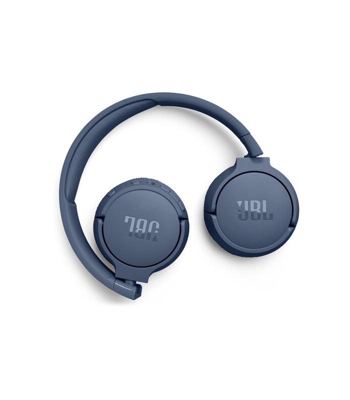 هدفون بی‌سیم/باسیم روگوشی نویزکنسلینگ جی‌بی‌ال مدل JBL Tune 670NC | رنگ آبی