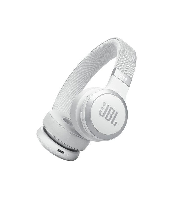 هدفون بی‌سیم/باسیم روگوشی نویزکنسلینگ جی‌بی‌ال مدل JBL Live 670NC | رنگ سفید