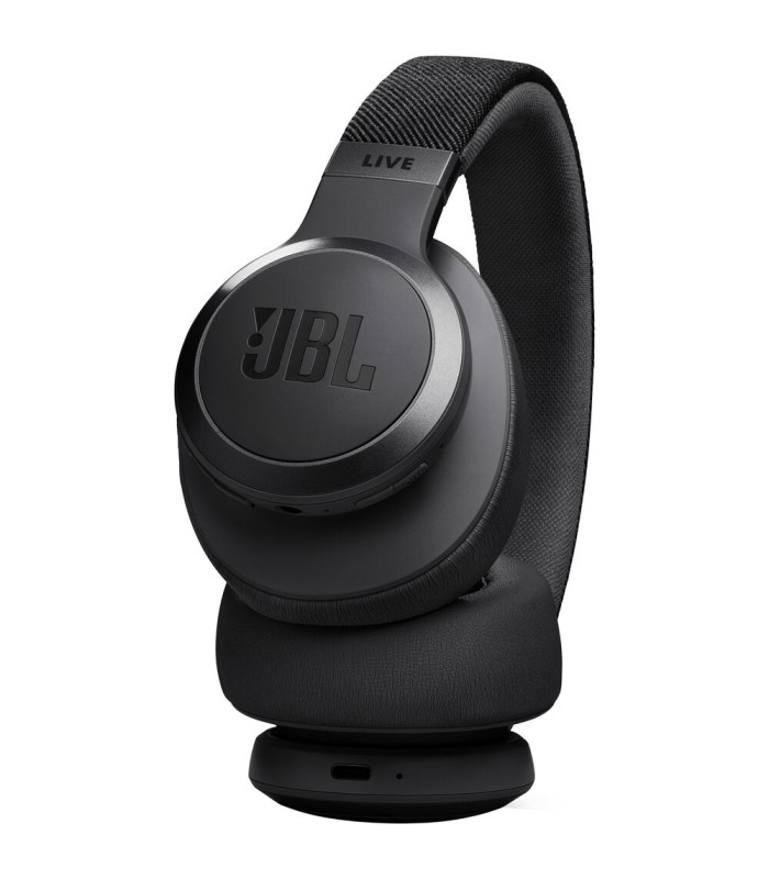 هدفون بی‌سیم/باسیم روگوشی نویزکنسلینگ جی‌بی‌ال مدل JBL Live 770 NC | رنگ مشکی