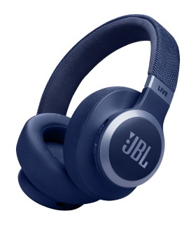 هدفون بی‌سیم/باسیم روگوشی نویزکنسلینگ جی‌بی‌ال مدل JBL Live 770 NC | رنگ آبی