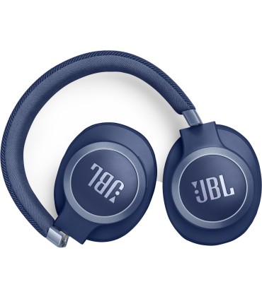 هدفون بی‌سیم/باسیم روگوشی نویزکنسلینگ جی‌بی‌ال مدل JBL Live 770 NC | رنگ آبی