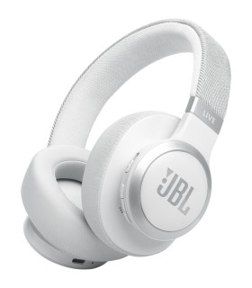 هدفون بی‌سیم/باسیم روگوشی نویزکنسلینگ جی‌بی‌ال مدل JBL Live 770 NC | رنگ سفید