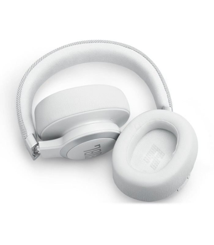 هدفون بی‌سیم/باسیم روگوشی نویزکنسلینگ جی‌بی‌ال مدل JBL Live 770 NC | رنگ سفید
